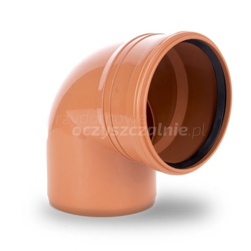 Przejdź do produktu KOLANKO KANALIZACYJNE PVC DN 160 / 90 st